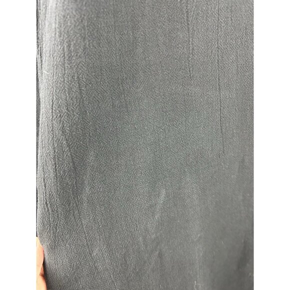 OH MY GAUZE Skirt Size 1 Crinkle Mermaid Flared Maxi A-Line Elastic Waist Black - Picture 10 of 11